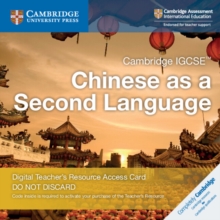 Image for Cambridge IGCSE™ Chinese as a Second Language Digital Teacher’s Resource Access Card