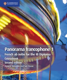 Image for Panorama francophone 1 Coursebook: French ab initio for the IB Diploma