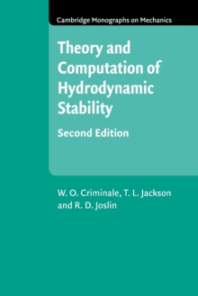 Theory and Computation in Hydrodynamic Stability