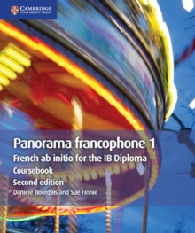 Image for Panorama francophone 1 Coursebook : French ab initio for the IB Diploma