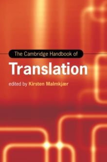 Image for The Cambridge handbook of translation
