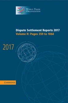 Image for Dispute settlement reports 2017Volume 2