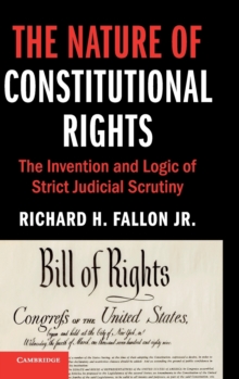 Nature of Constitutional Rights