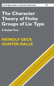 Image for The Character Theory of Finite Groups of Lie Type