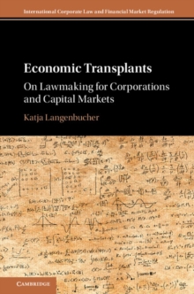 Image for Economic transplants: on law-making for financial markets