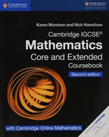 Image for Cambridge IGCSE mathematics core and extended coursebook