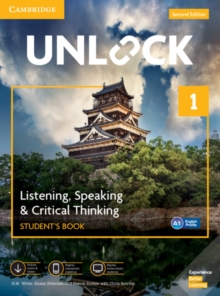 Image for Unlock Level 1 Listening, Speaking & Critical Thinking Student's Book, Mob App and Online Workbook w/ Downloadable Audio and Video