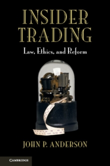 Image for Insider Trading: Law, Ethics, and Reform