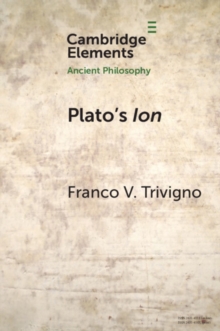 Image for Plato's Ion: Poetry, Expertise and Inspiration