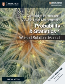 Image for Cambridge international AS and A level mathematics: Probability and statistics 1