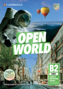 Image for Open World First Student's Book Pack (SB wo Answers w Online Practice and WB wo Answers w Audio Download)