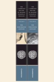 Image for The Cambridge History of Modern European Thought 2 Volume Paperback Set