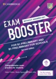 Image for Exam booster for preliminary and preliminary for schools without answer key with audio for the revised 2020 exams  : comprehensive exam practice test for students