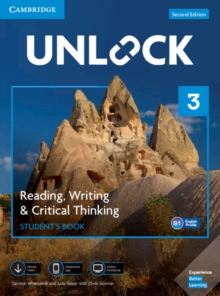 Image for Unlock Level 3 Reading, Writing, & Critical Thinking Student's Book, Mob App and Online Workbook w/ Downloadable Video