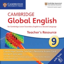 Image for Cambridge Global English Stage 9 Cambridge Elevate Teacher's Resource Access Card