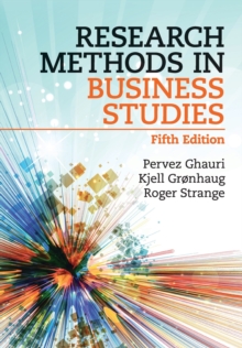 Image for Research methods in business studies