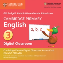 Image for Cambridge Primary English Stage 3 Cambridge Elevate Digital Classroom Access Card (1 Year)