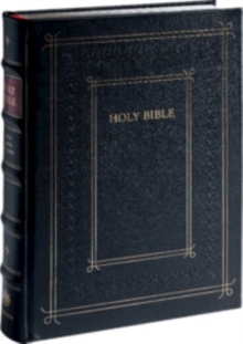 Image for Cambridge KJV Family Chronicle Bible, Black Calfskin Leather over Boards