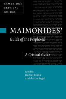 Image for Maimonides' Guide of the Perplexed