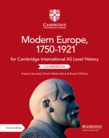Image for Cambridge International AS Level History Modern Europe, 1750–1921 Coursebook