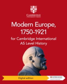 Image for Cambridge International As Level History Modern Europe, 1750-1921 Digital Edition