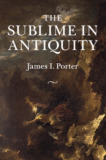 Image for The sublime in antiquity