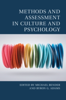 Image for Methods and Assessment in Culture and Psychology