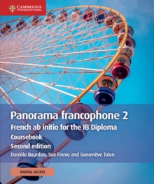 Image for Panorama francophone 2 Coursebook with Digital Access (2 Years) : French ab initio for the IB Diploma