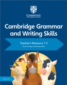 Image for Cambridge Grammar and Writing Skills Teacher's Resource with Digital Access 1–3