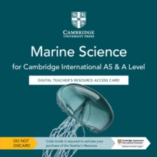 Image for Cambridge International AS & A Level Marine Science Digital Teacher's Resource Access Card