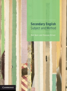 Image for Secondary English: subject and method