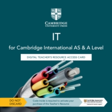 Image for Cambridge International AS & A Level IT Digital Teacher's Resource Access Card