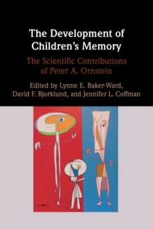 Image for The Development of Children's Memory
