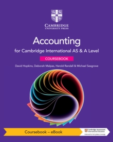Image for Cambridge International AS & A Level Accounting Coursebook - eBook