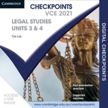 Image for Cambridge Checkpoints VCE Legal Studies Units 3&4 2021 Digital Code