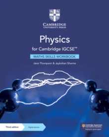 Image for Physics for Cambridge IGCSE™ Maths Skills Workbook with Digital Access (2 Years)
