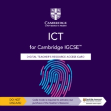 Image for Cambridge IGCSE™ ICT Digital Teacher's Resource Access Card