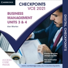 Image for Cambridge Checkpoints VCE Business Management Units 3&4 2021 Digital Card