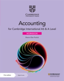 Image for Cambridge International AS & A Level Accounting Workbook with Digital Access (2 Years)