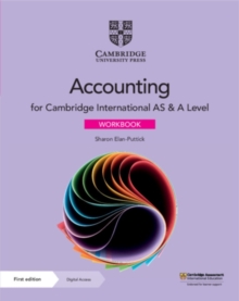 Cambridge International AS & A Level Accounting Workbook with Digital Access (2 Years) - Elan-Puttick, Sharon