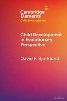 Image for Child Development in Evolutionary Perspective