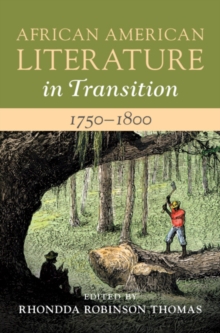 Image for African American Literature in Transition, 1750-1800: Volume 1