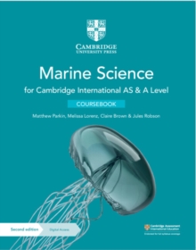 Image for Cambridge International AS & A Level Marine Science Coursebook with Digital Access (2 Years)