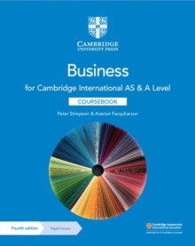 Image for Cambridge International AS & A Level Business Coursebook with Digital Access (2 Years)