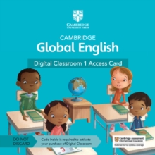 Image for Cambridge Global English Digital Classroom 1 Access Card (1 Year Site Licence)