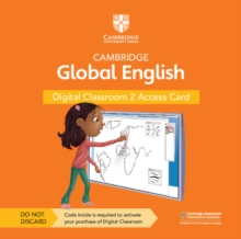 Image for Cambridge Global English Digital Classroom 2 Access Card (1 Year Site Licence)