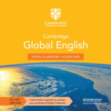 Image for Cambridge Global English Digital Classroom 7 Access Card (1 Year Site Licence)