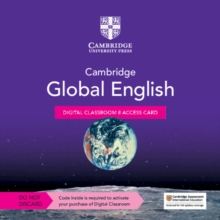 Image for Cambridge Global English Digital Classroom 8 Access Card (1 Year Site Licence)