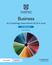 Image for Cambridge International AS & A Level Business Workbook with Digital Access (2 Years)