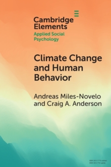 Image for Climate Change and Human Behavior